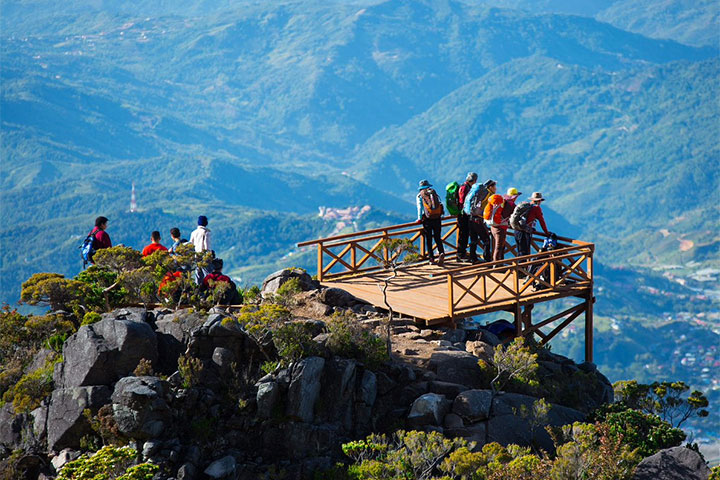 Hikers at Pondok Paka